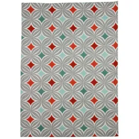 Laila Burnt Orange Cotton Tea Towel Set