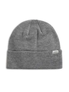 Lindbergh Men Grey Solid Beanie Cap