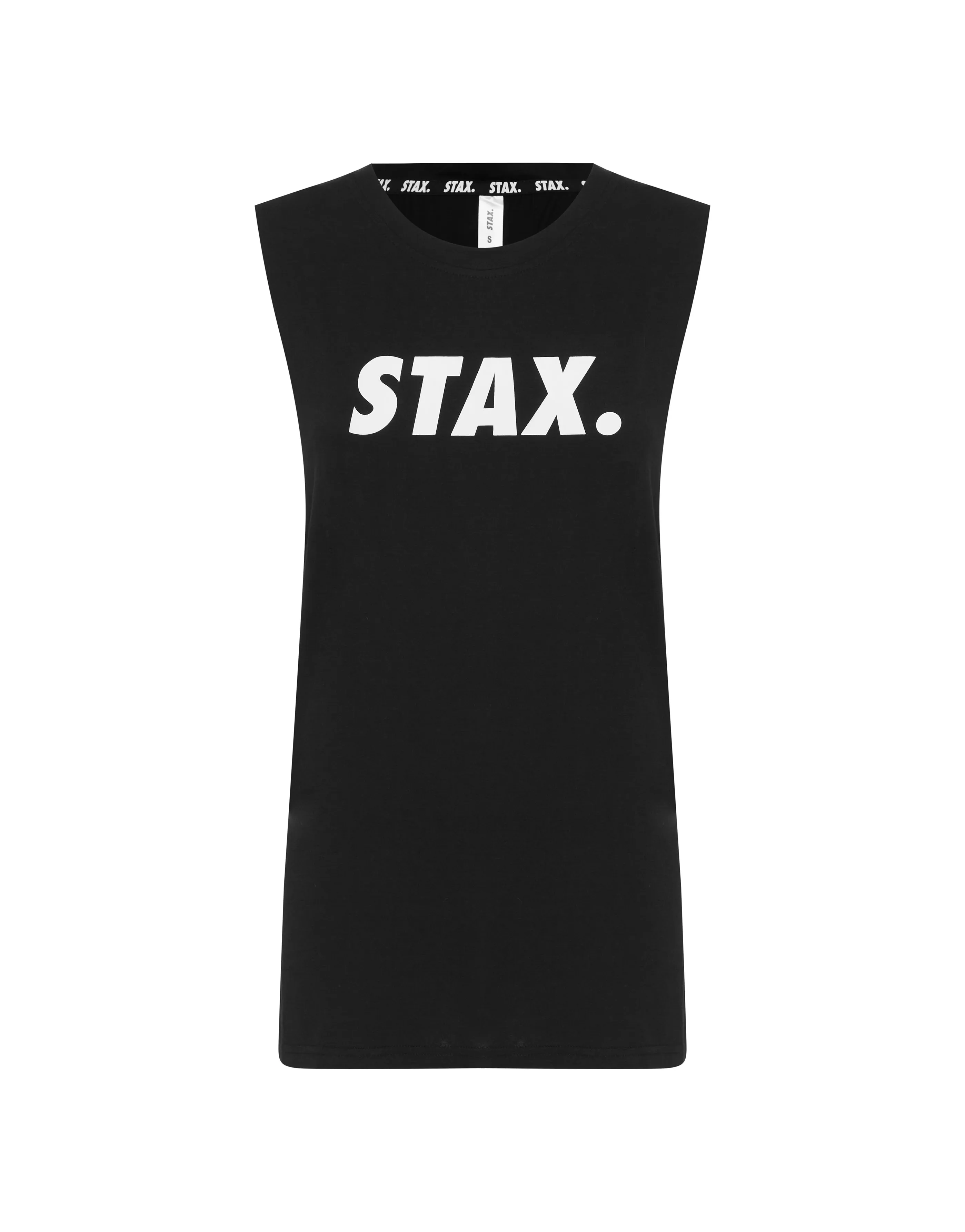 Luxe Bamboo Cotton Tank - Black