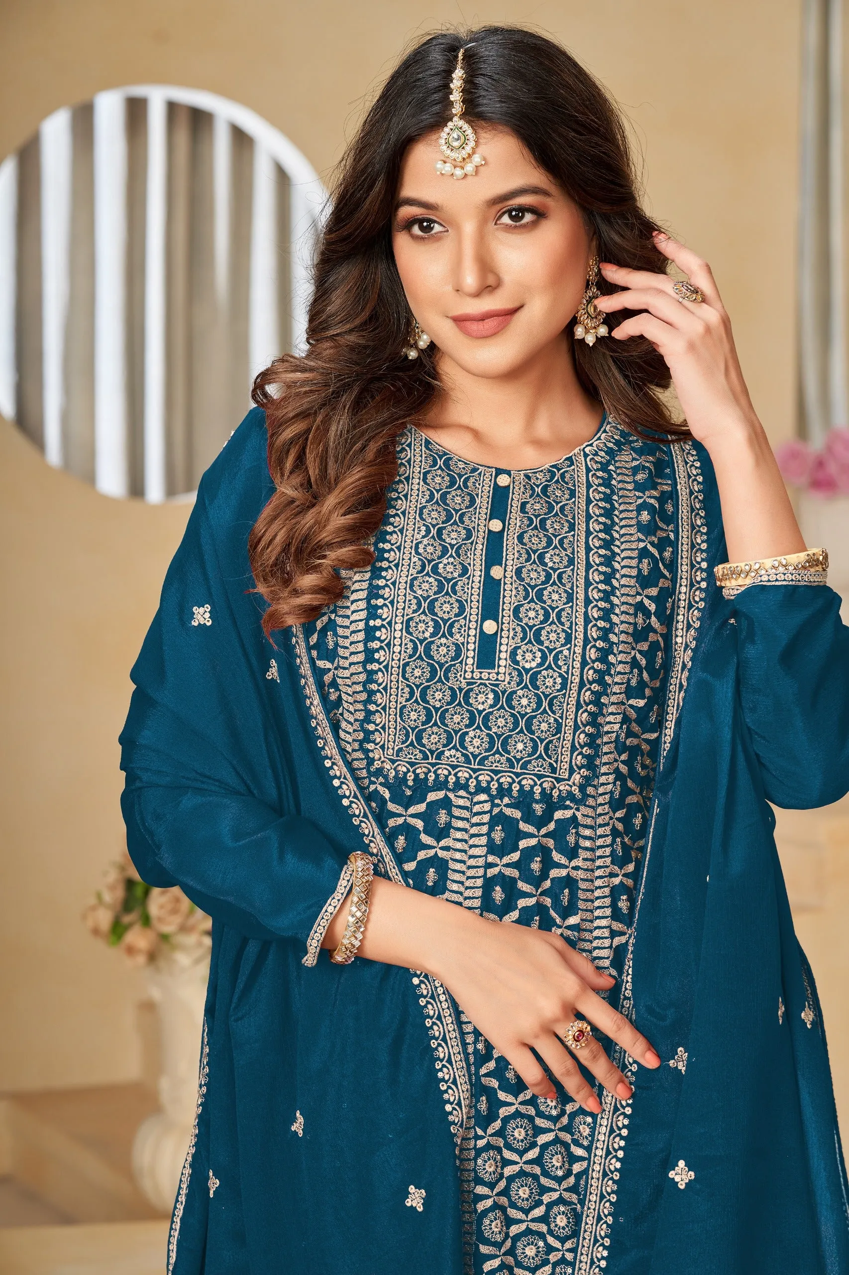 Luxury Party wear  Women's Kurta  Suit