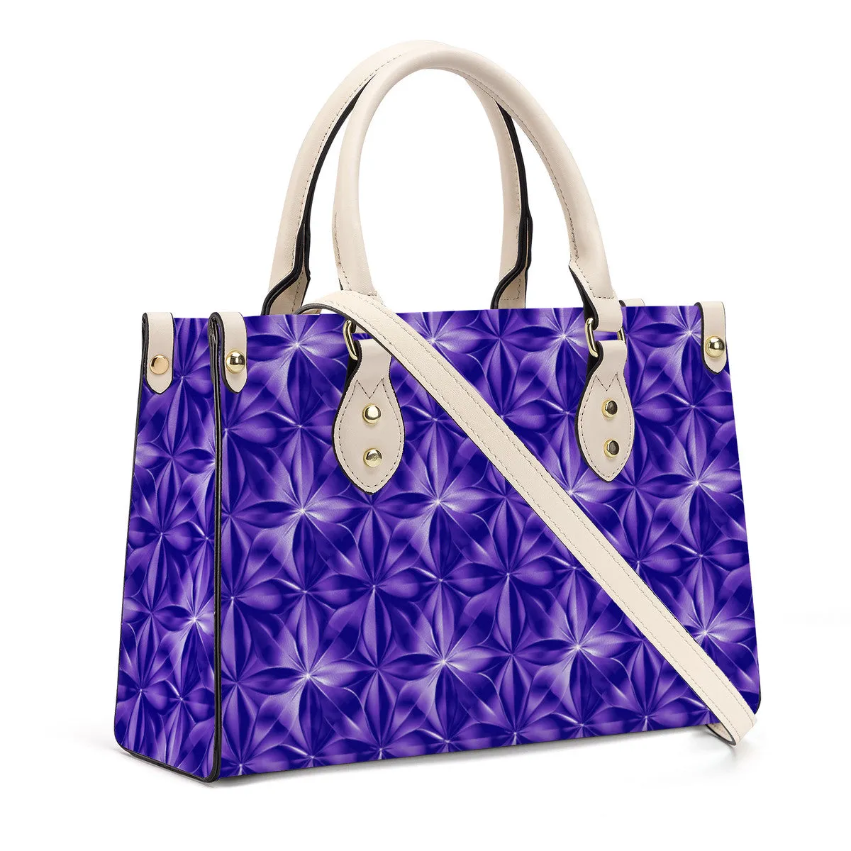 Luxury Women PU Tote Bag - Purps