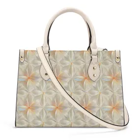 Luxury Women PU Tote Bag - White