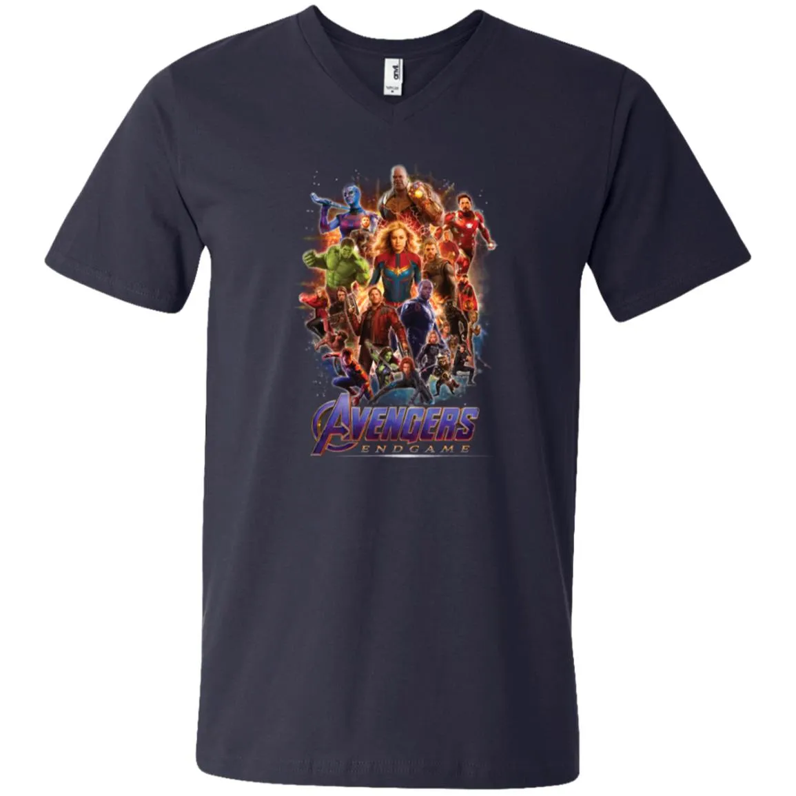 Marvel Avengers  Endgame Men V-Neck T-Shirt