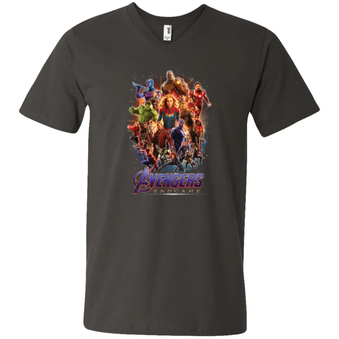 Marvel Avengers  Endgame Men V-Neck T-Shirt