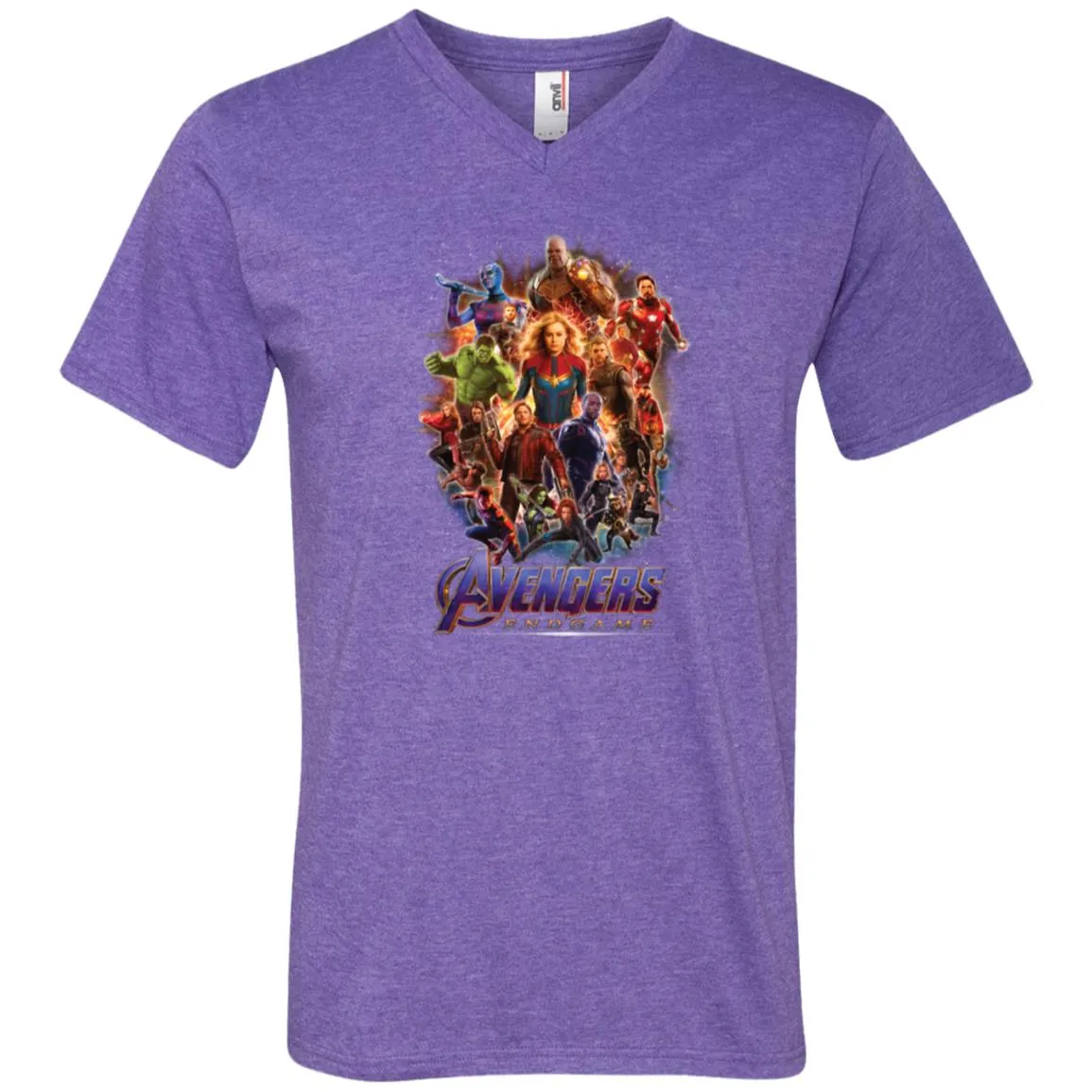 Marvel Avengers  Endgame Men V-Neck T-Shirt