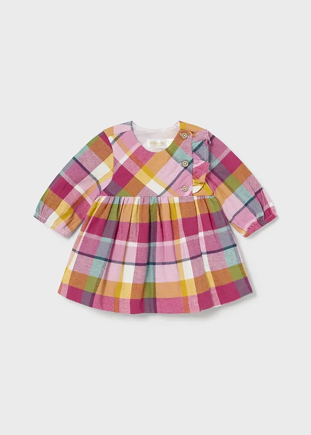 Mayoral Baby Girls Multicoloured Check Dress