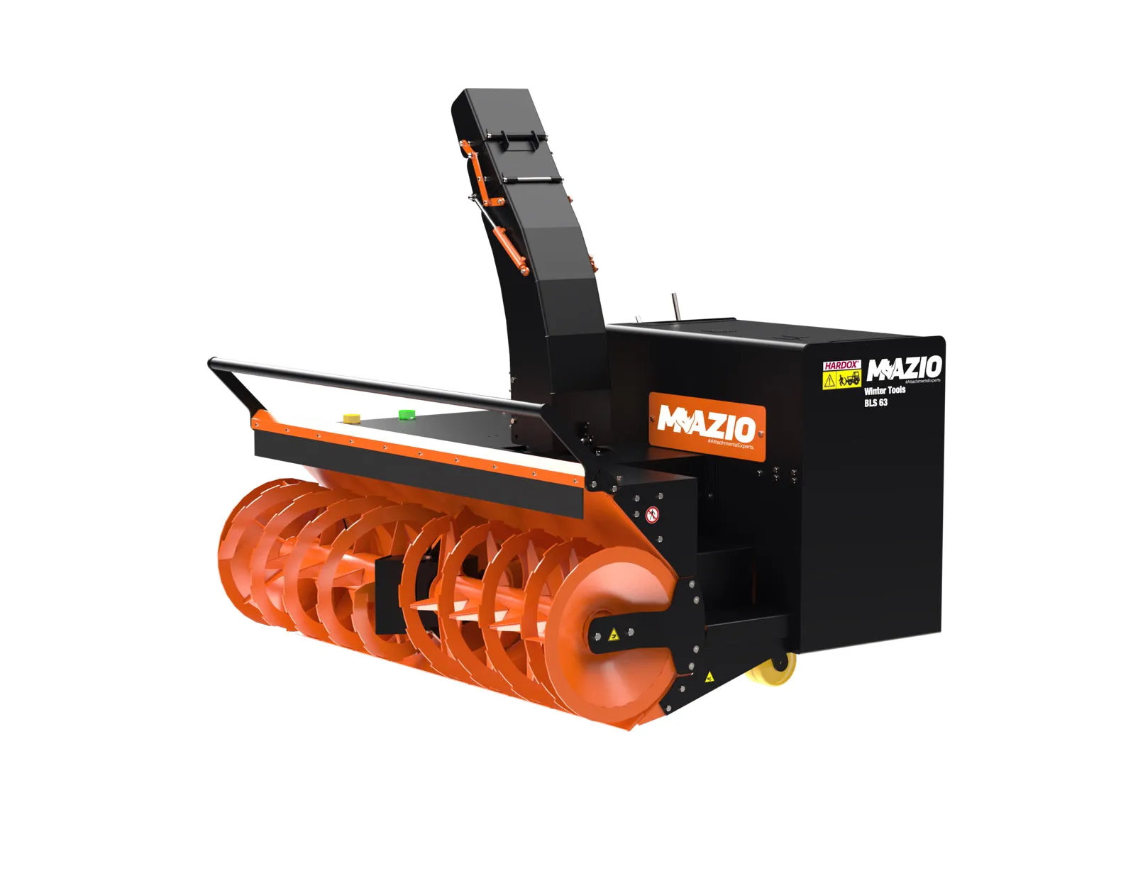 Mazio Winter Tools Two Stages Snow Blowers | Working Width 61" to 98.4" inche | Weight 224 to 4180 Lbs | For Skid Steer Loaders