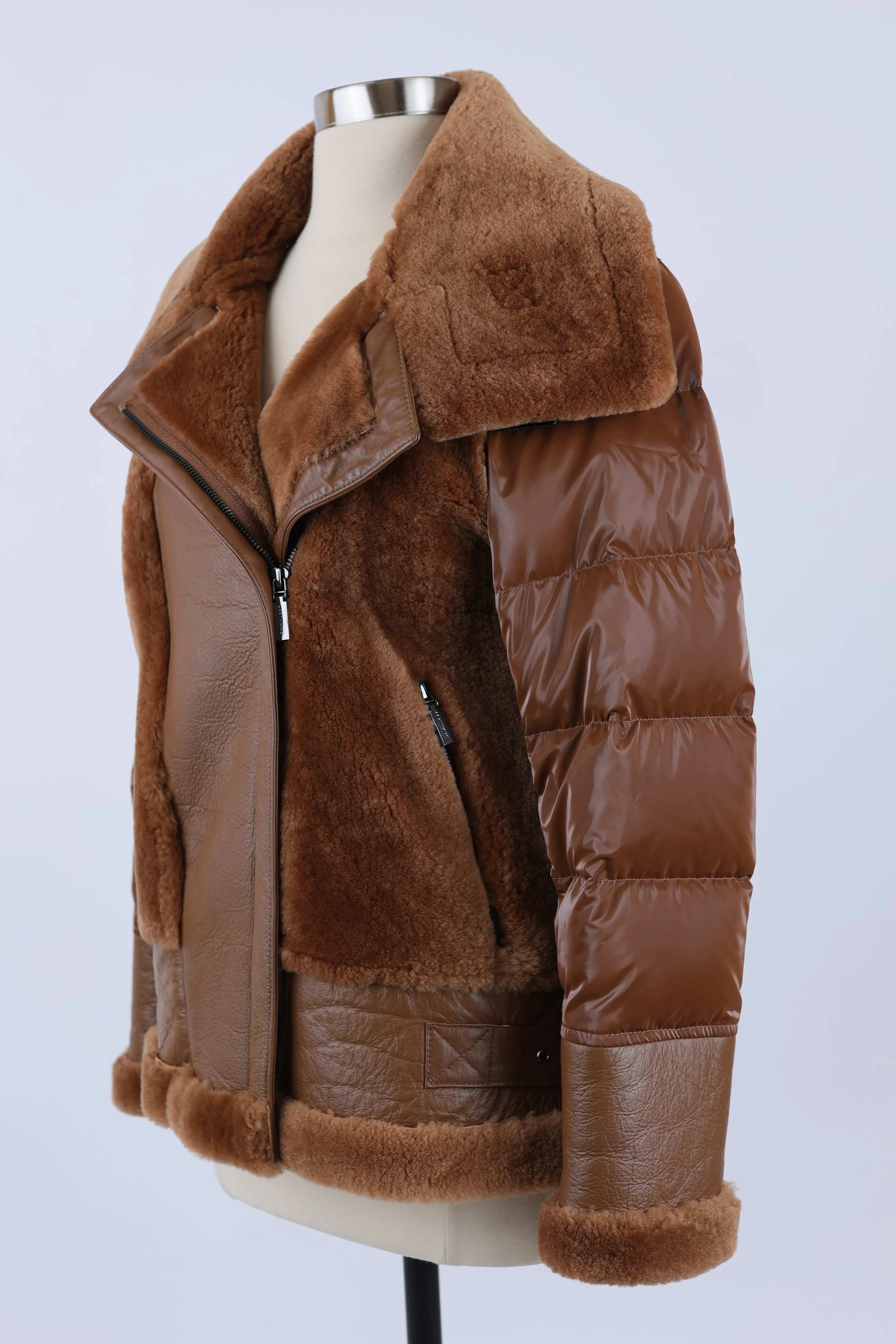 Mele Shearling Down Jacket