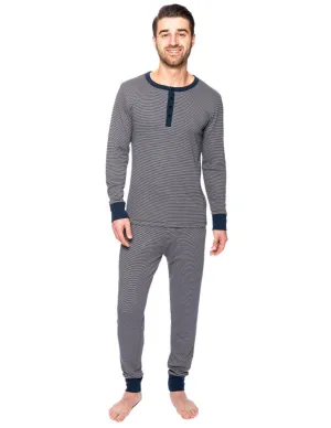 Men's Double Layer Thermal Sleep Set