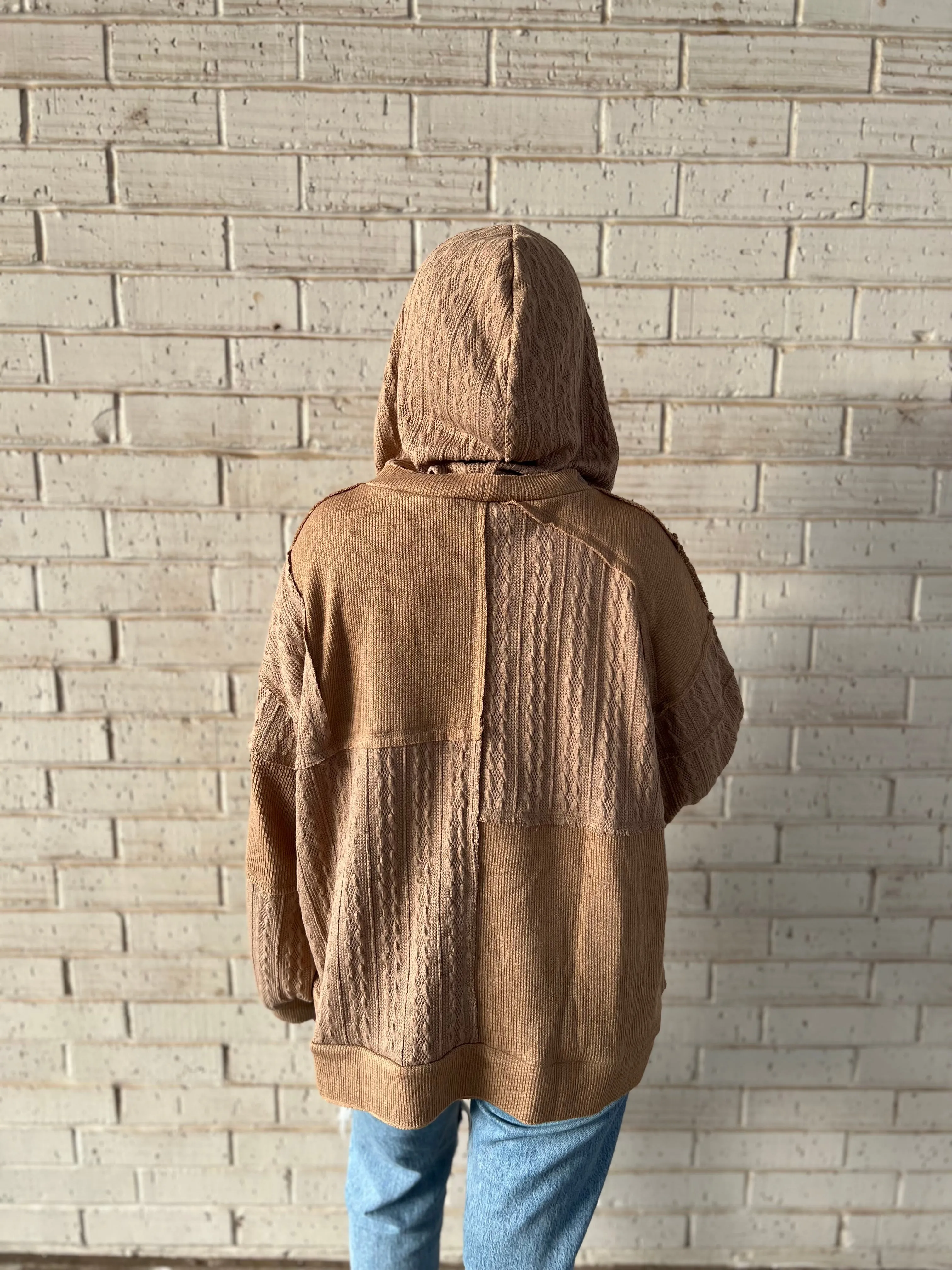 Mocha Latte Hooded Pullover*