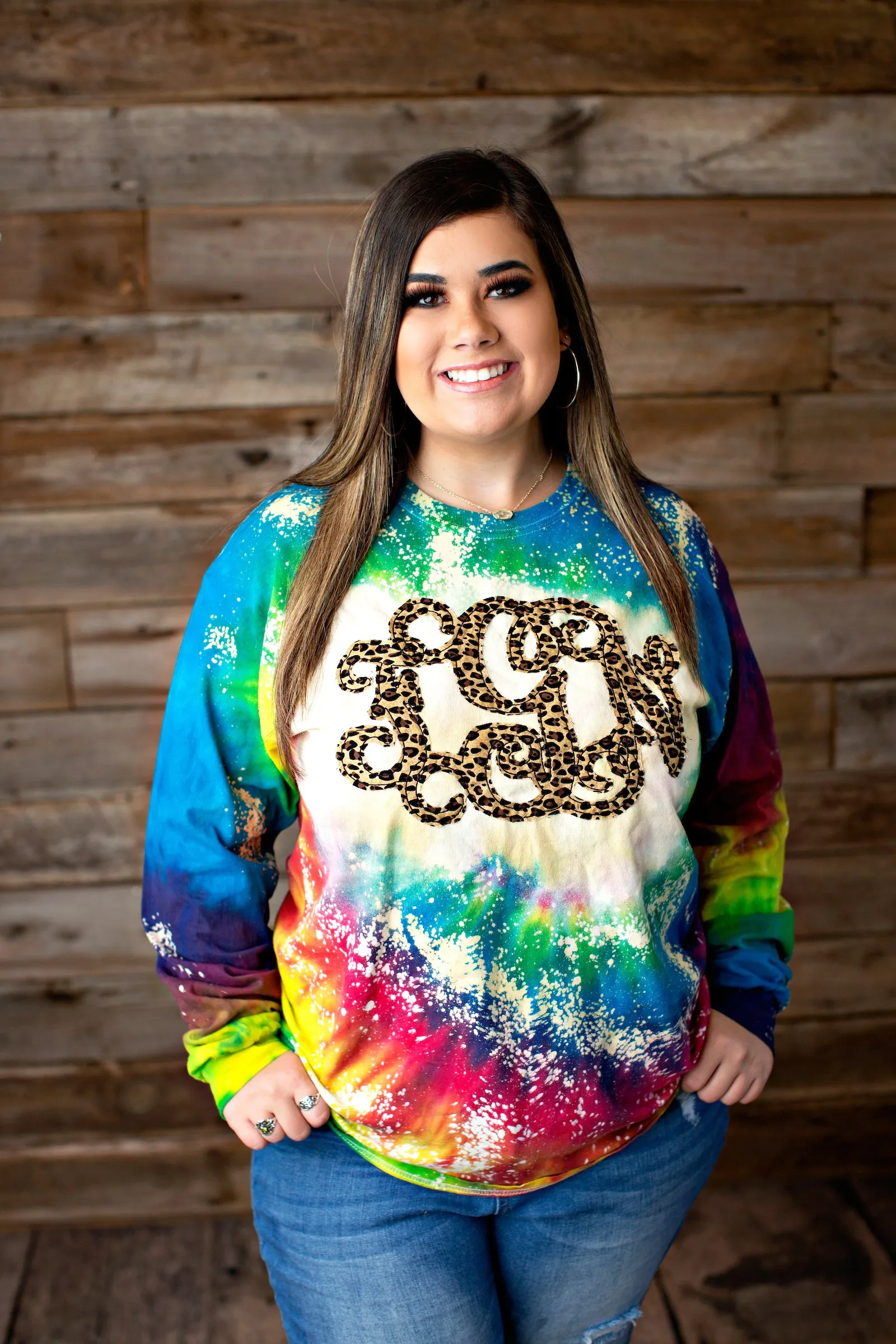 Monogrammed Tie Dye Shirt - 2020