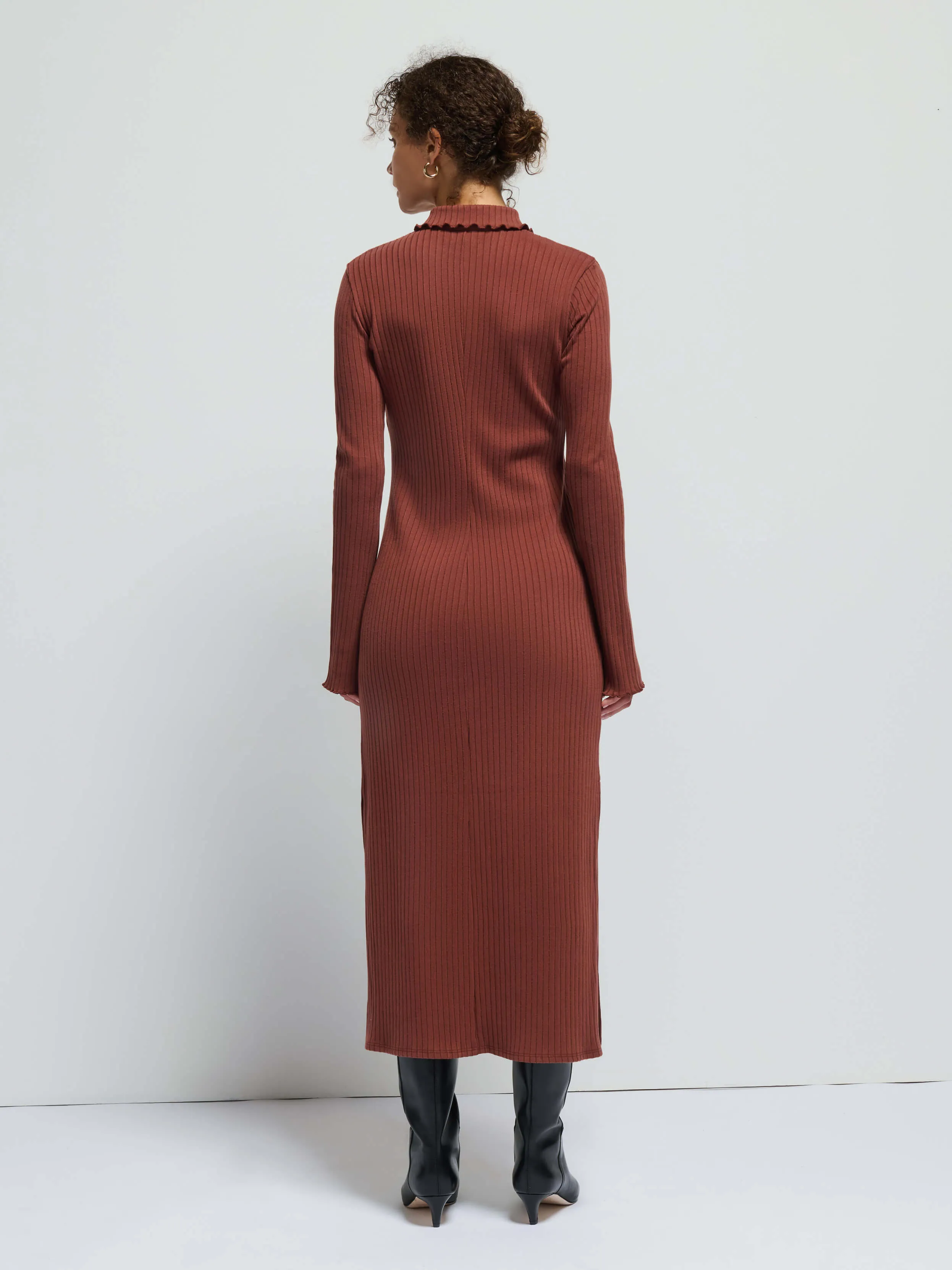 Nation LTD - Rennie Dress in Cinnamon