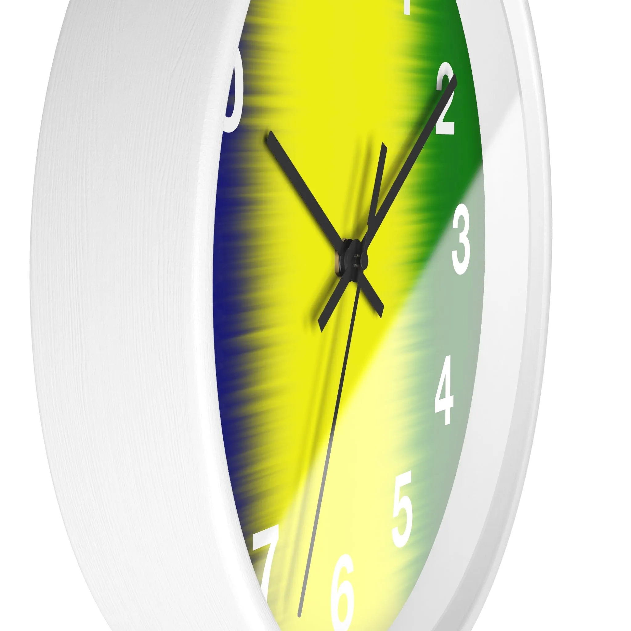 National Colors St. Vincent and the Grenadines Wall Clock