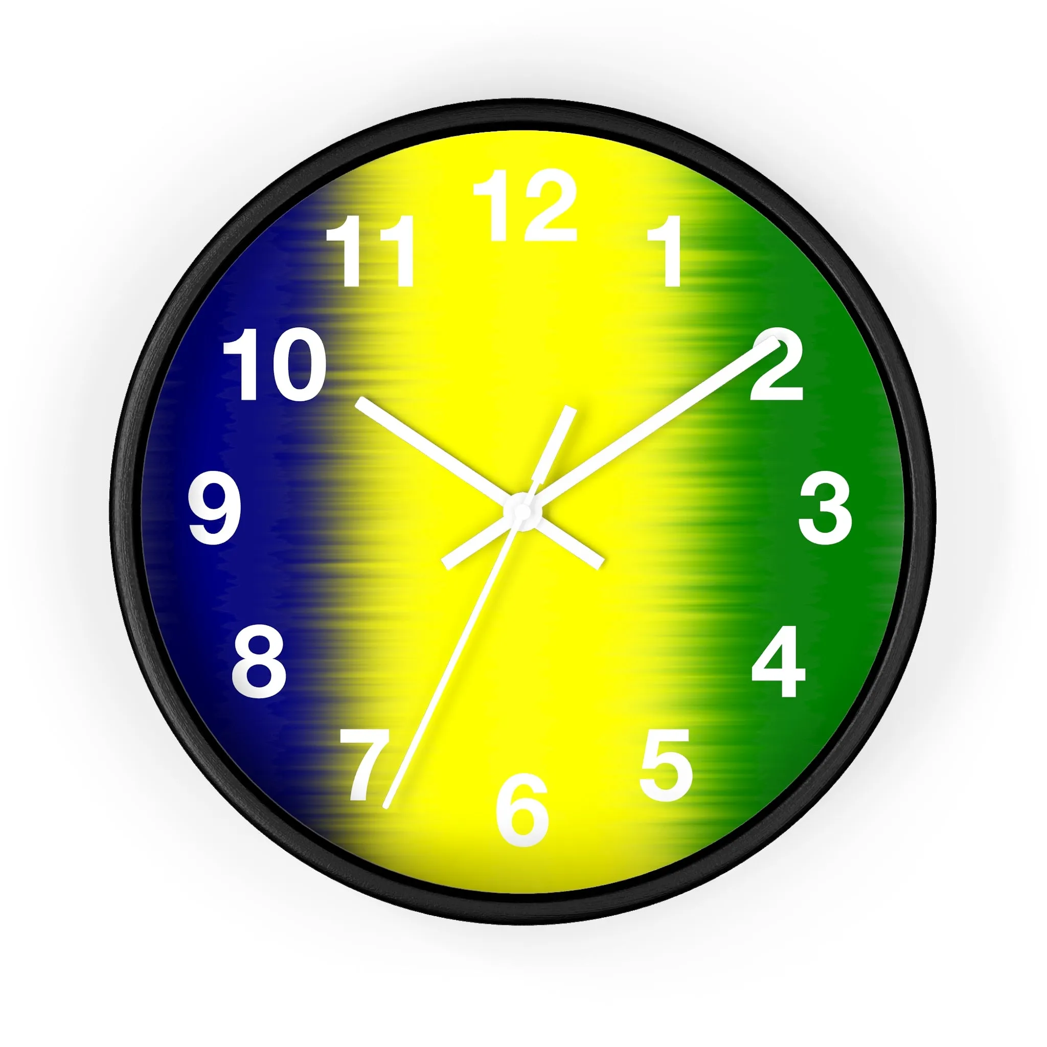 National Colors St. Vincent and the Grenadines Wall Clock