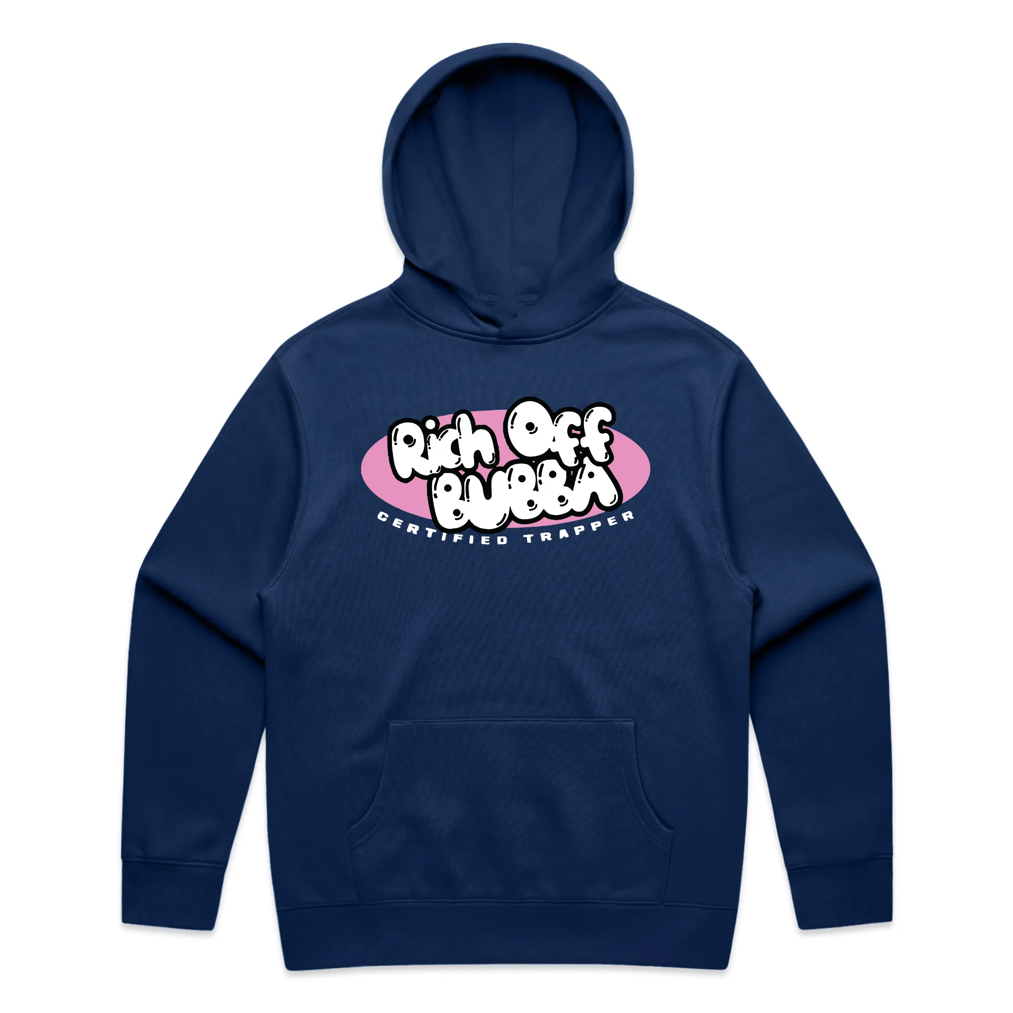 Navy Rich Off Bubba Hoodie