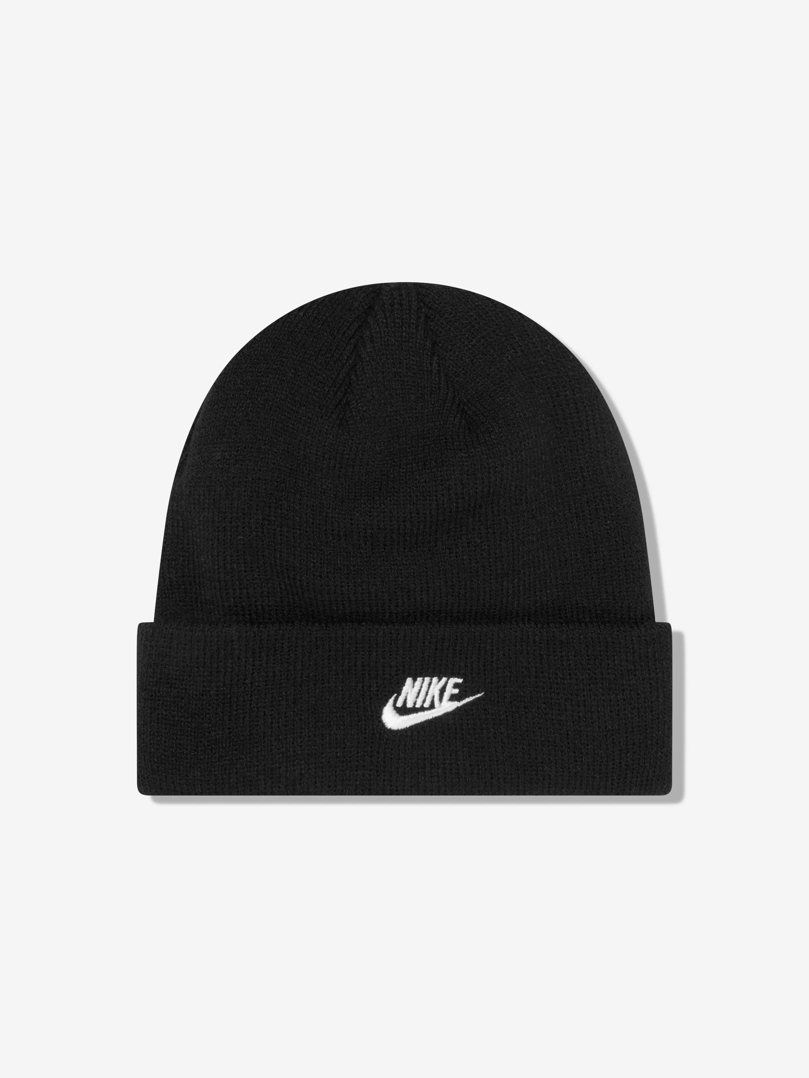 Nike Boys Futura Beanie Hat And Gloves Set in Black