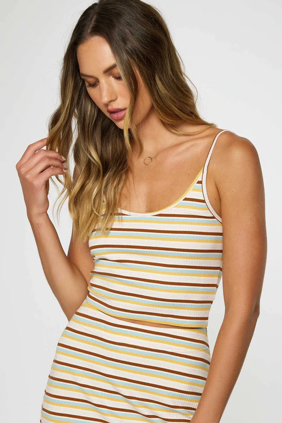 O'Neill All Day Stripe Knit Tank