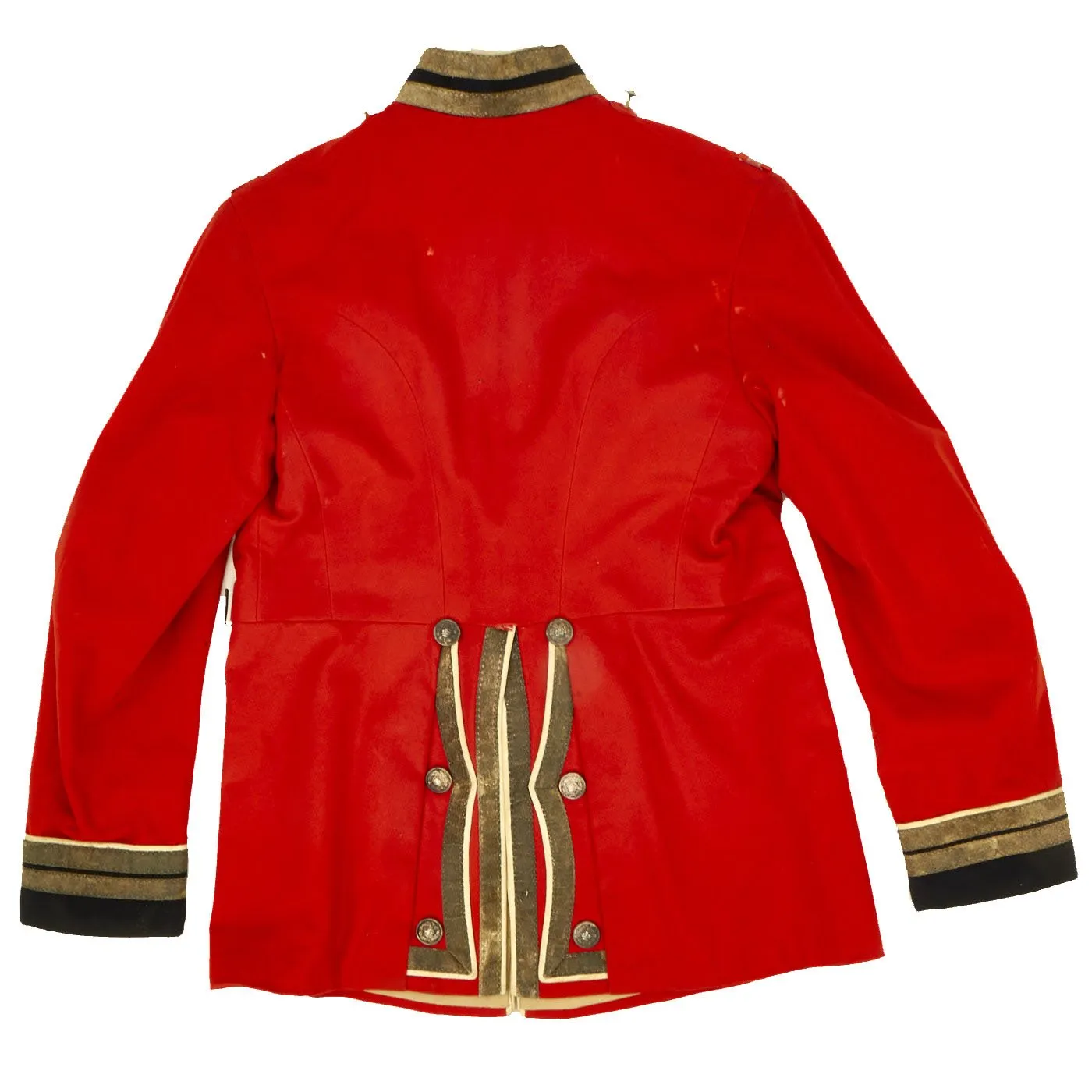 Original Victorian British County Deputy Scarlet Uniform Coat - Circa 1880-1899