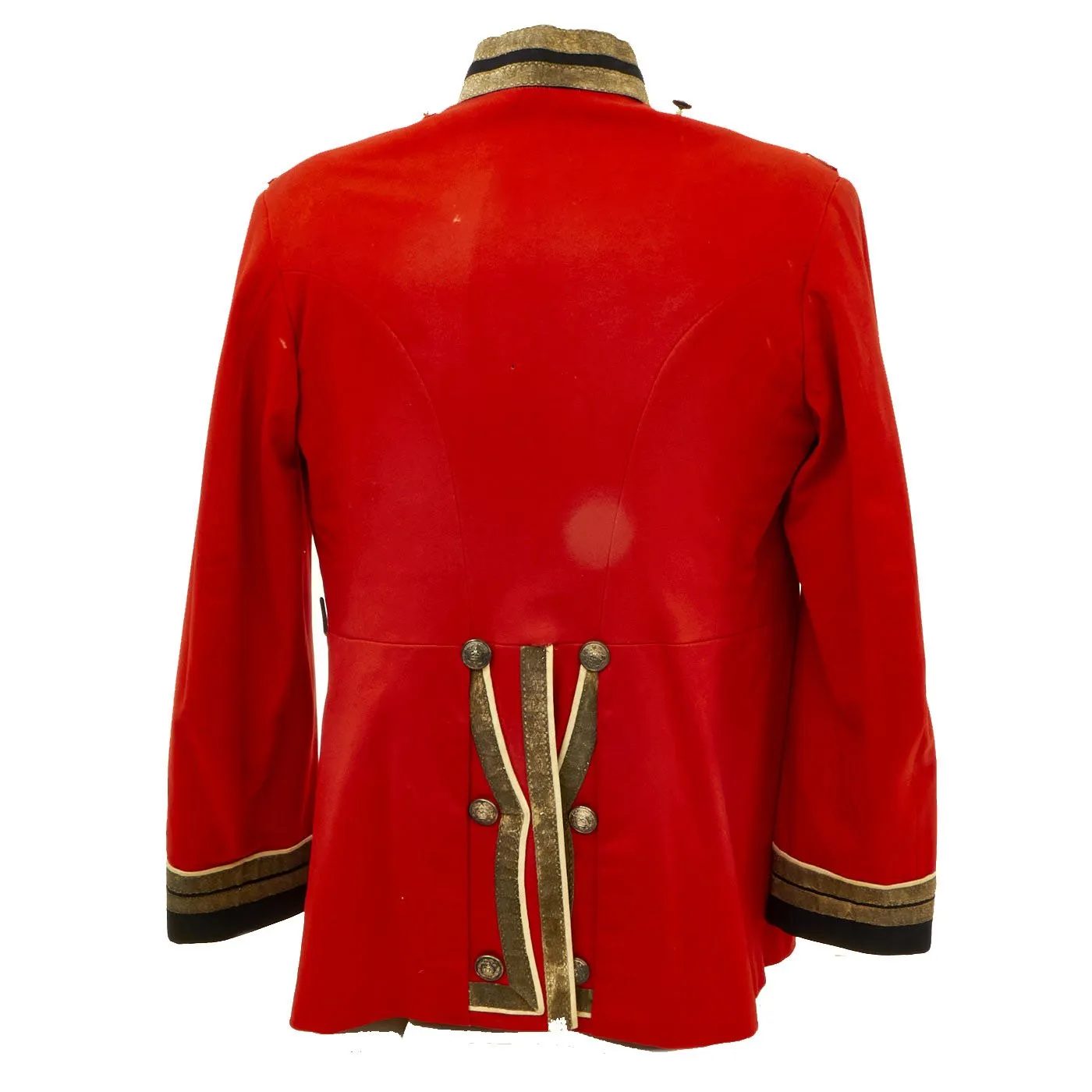 Original Victorian British County Deputy Scarlet Uniform Coat - Circa 1880-1899