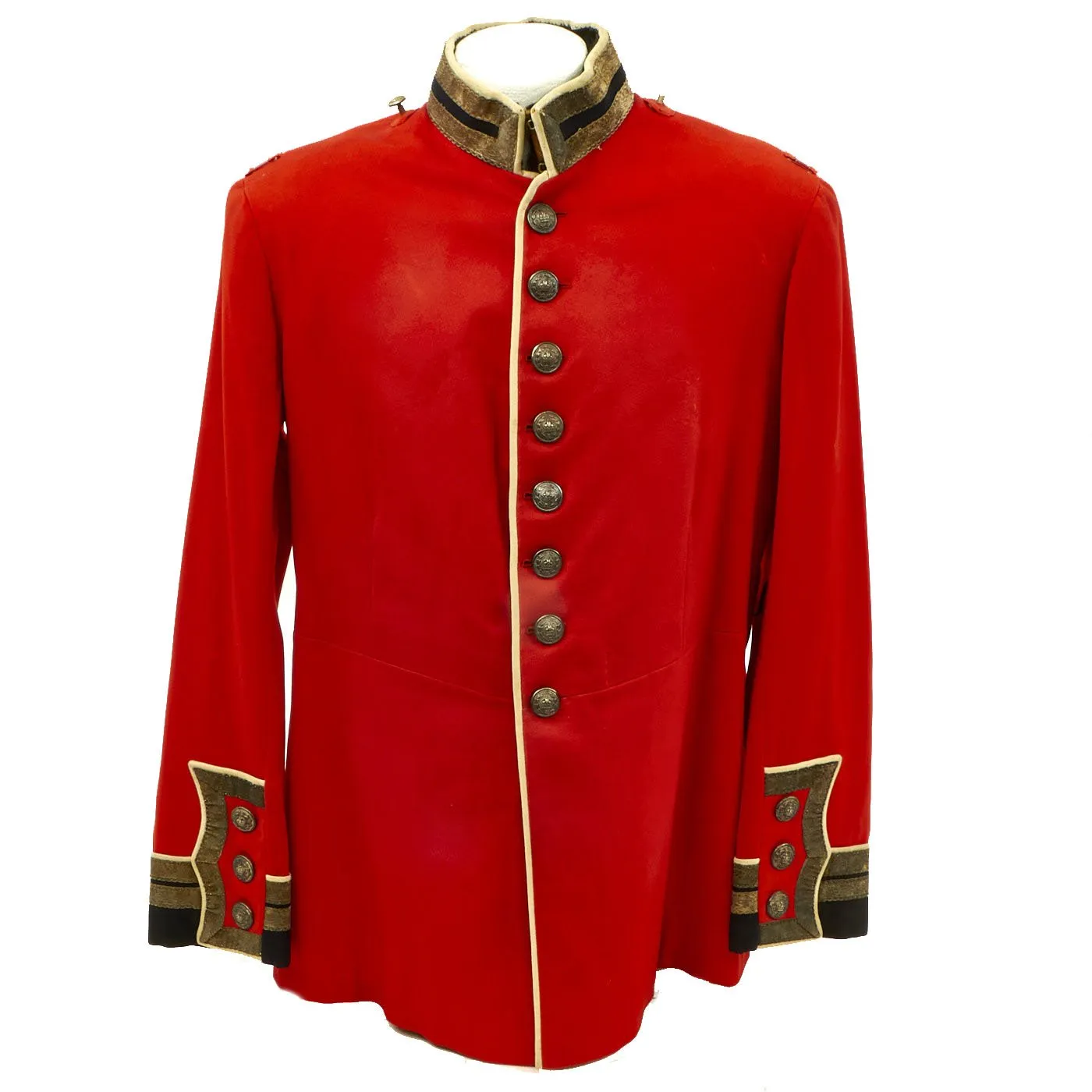 Original Victorian British County Deputy Scarlet Uniform Coat - Circa 1880-1899