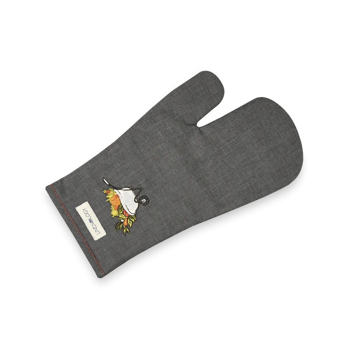 Oven Mitt & Pot Holder Set - A Barrow full of goodness - Black