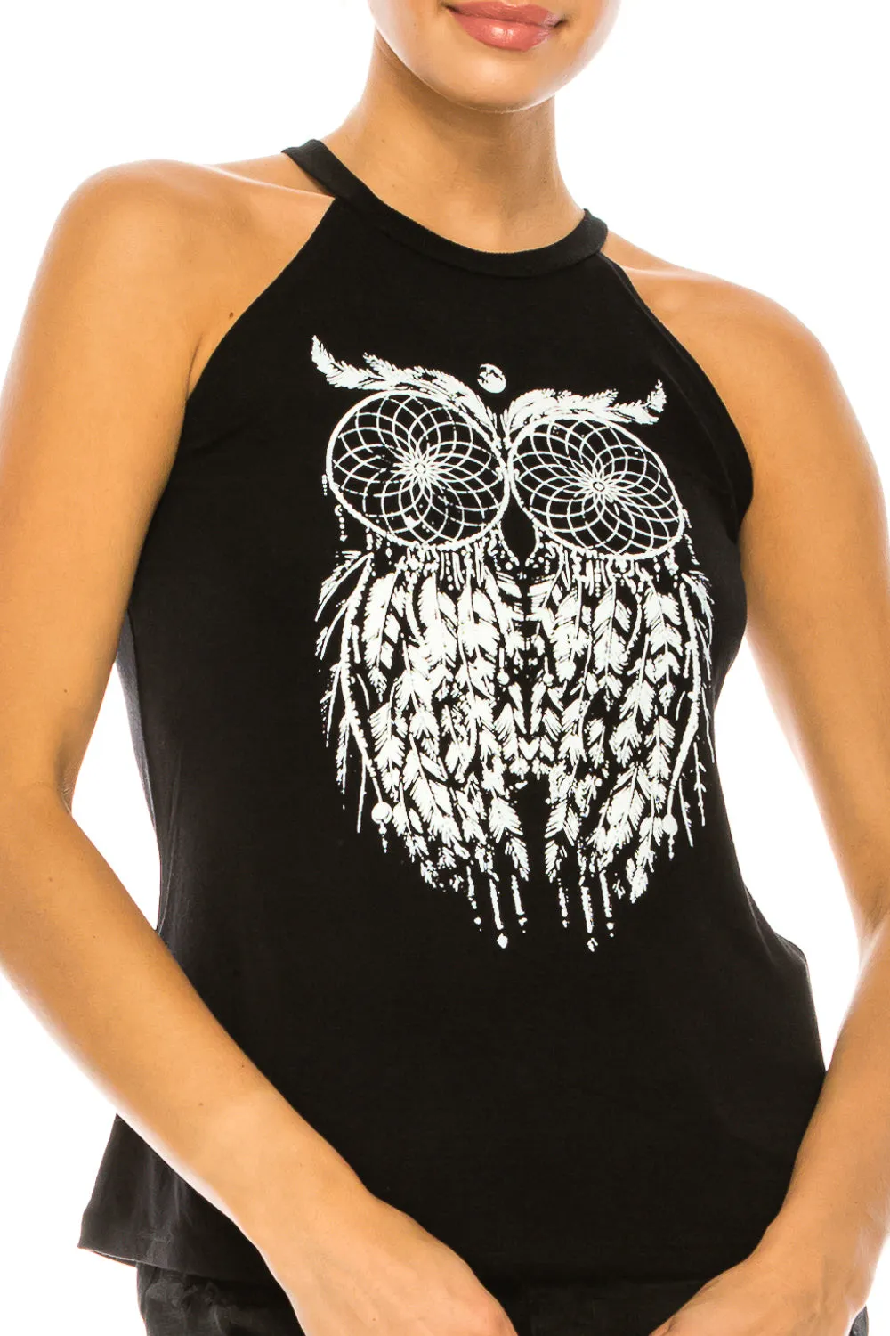 OWL DREAM CATCHER TANK TOP