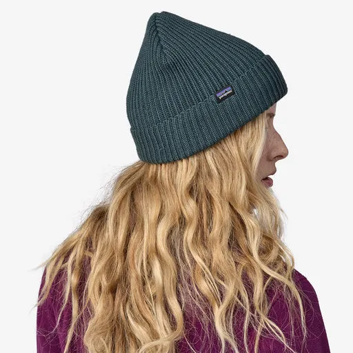 Patagonia Birch White Fishermans Rolled Beanie