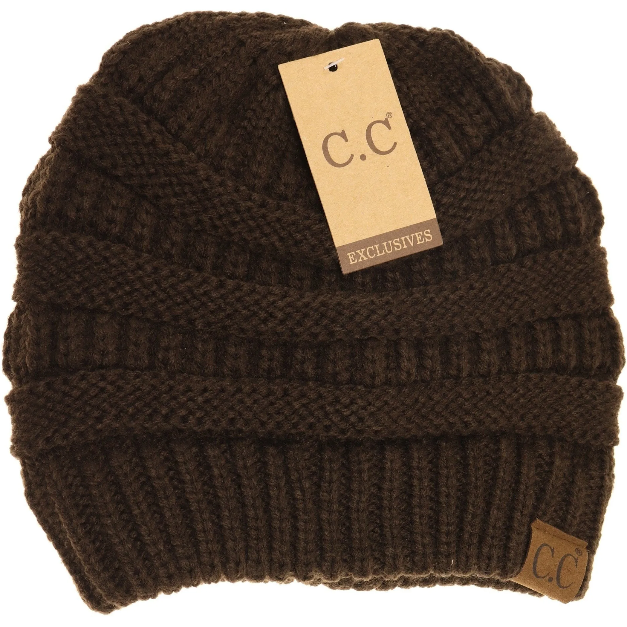 Personalized Monogrammed Cable Knit Beanie Beanie