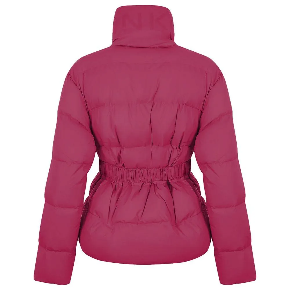 PINKO Fuchsia Nylon Jackets & Coat