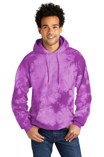 Port & Company® Crystal Tie-Dye Pullover Hoodie