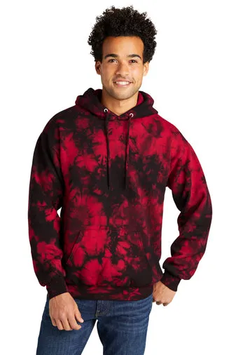 Port & Company® Crystal Tie-Dye Pullover Hoodie