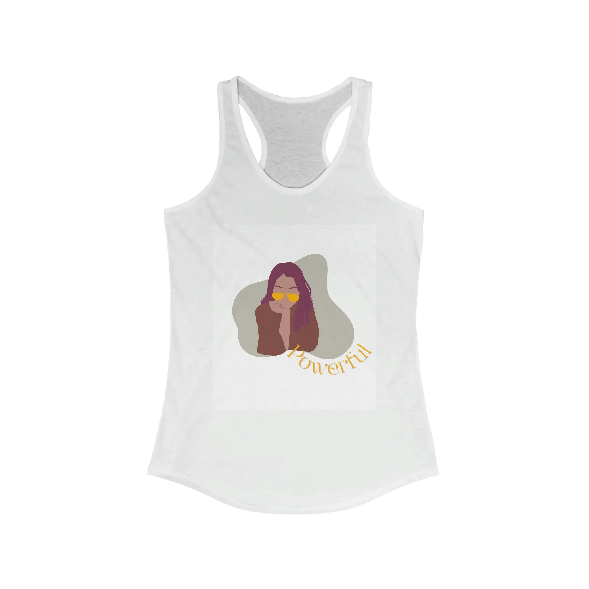 Poweful Women's Ideal Racerback Tank