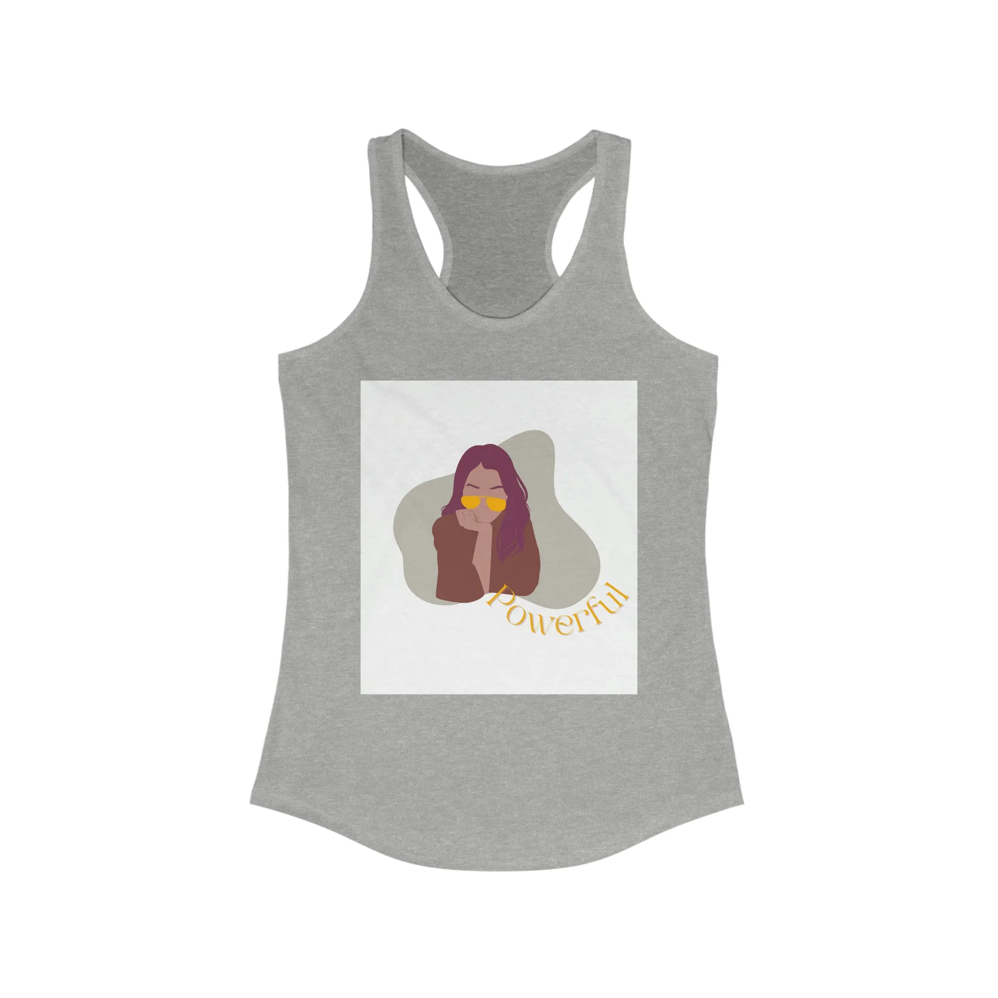 Poweful Women's Ideal Racerback Tank