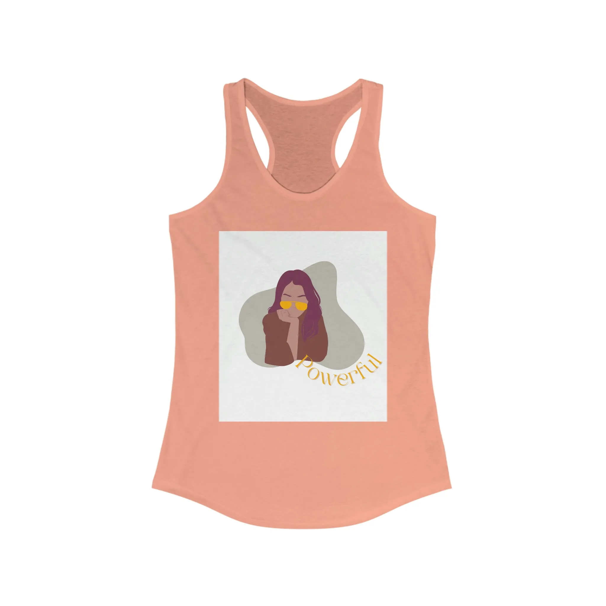 Poweful Women's Ideal Racerback Tank