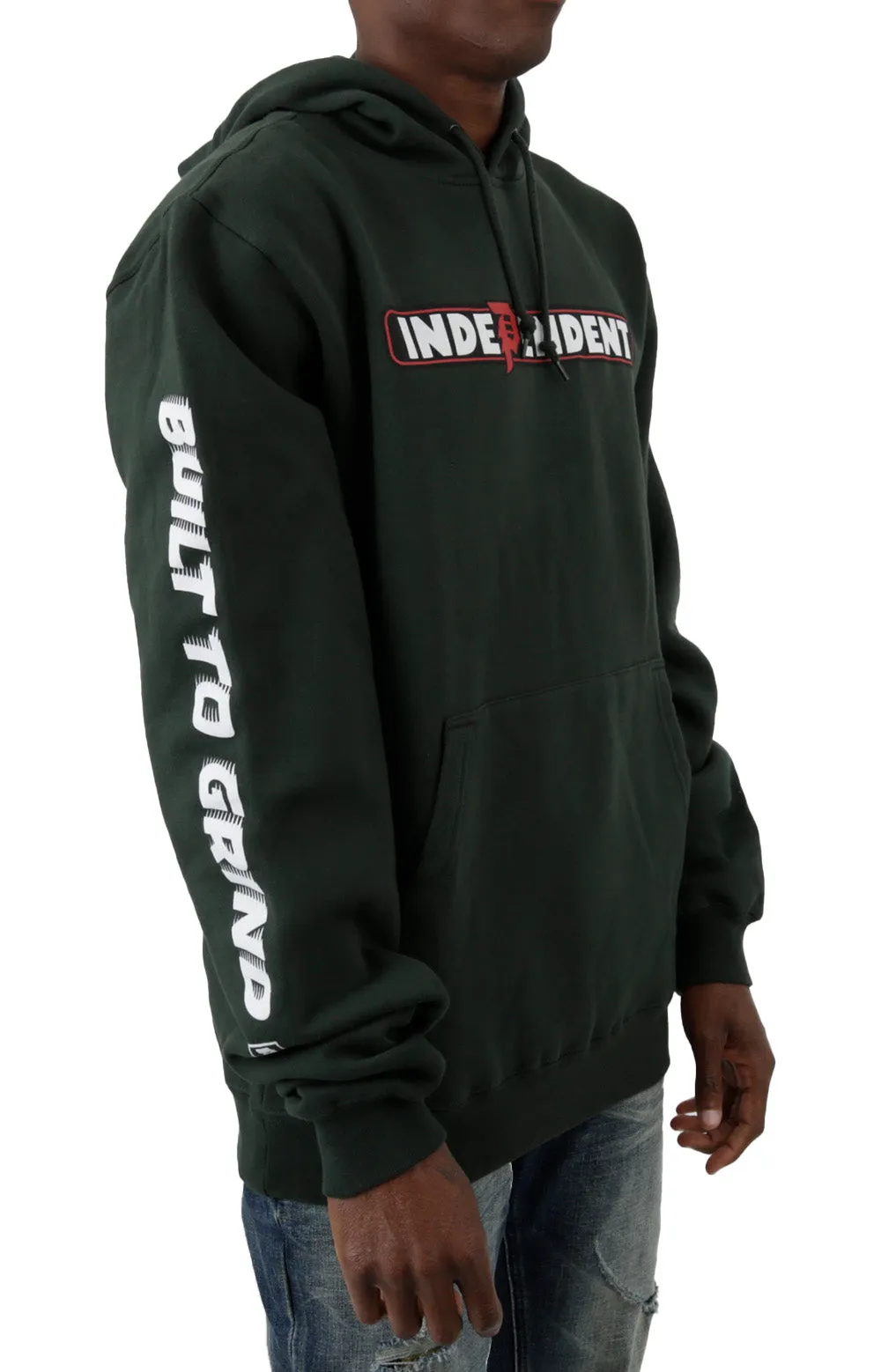 Primitive x Independent Dark Green Bar Hoodie