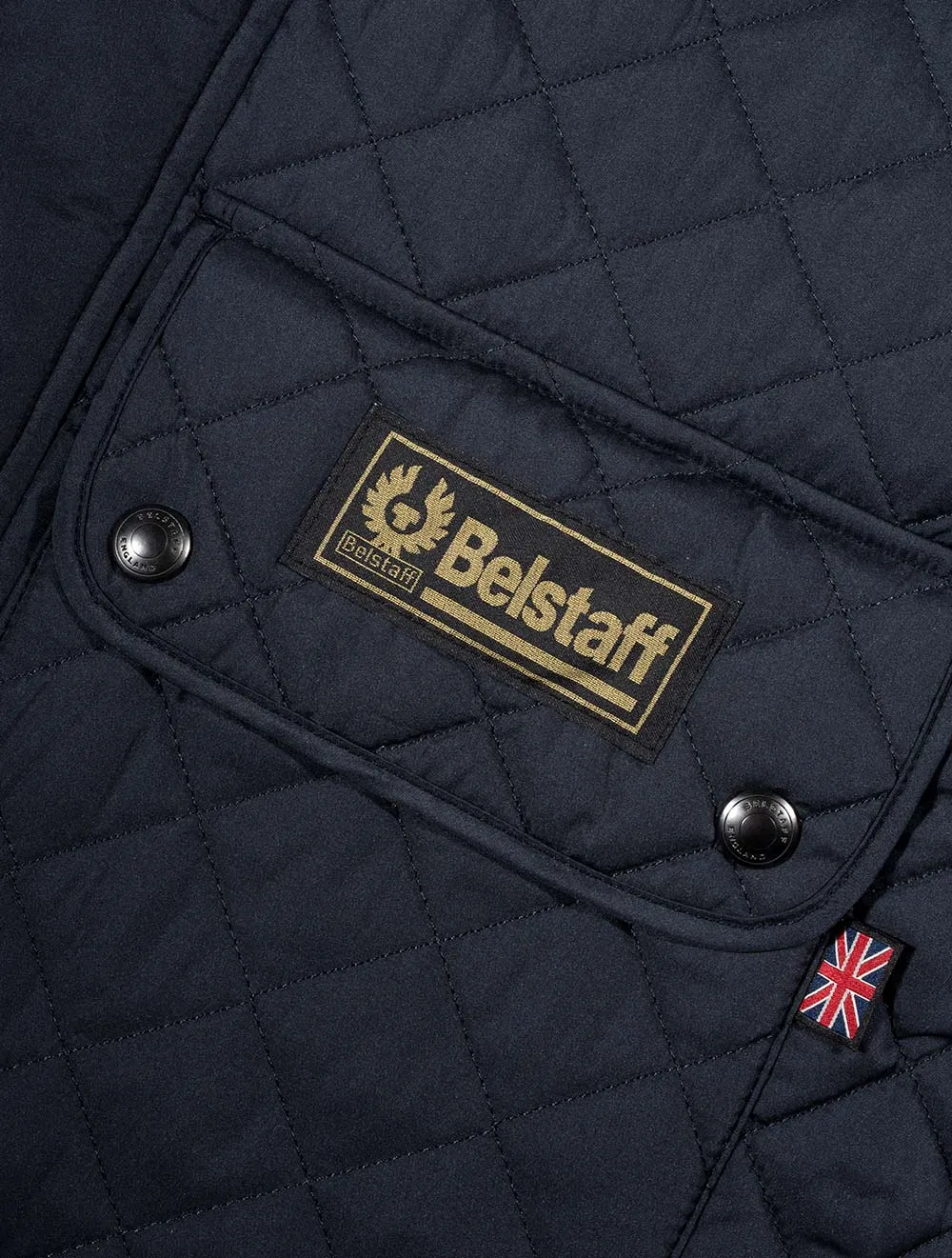 Quilted Gilet Navy