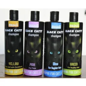 REMU BLACK CATTY SHAMPOO YELLOW 400ML