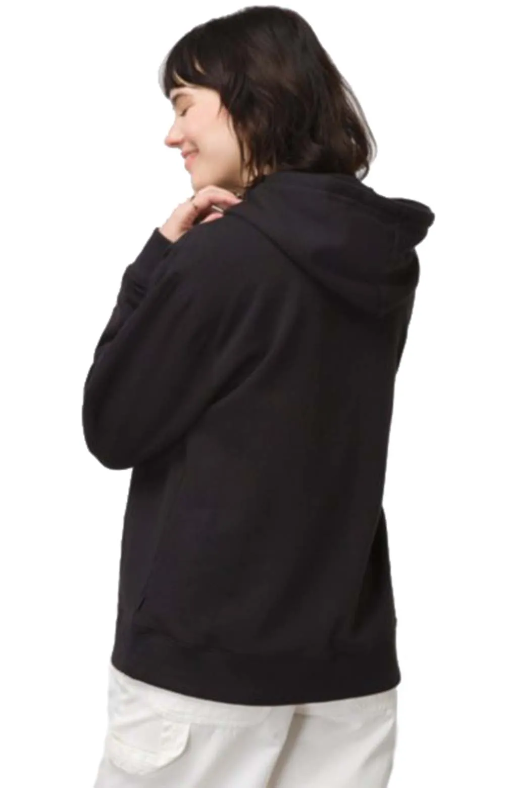 Retro Floral Boxed BFF Hoodie - Black