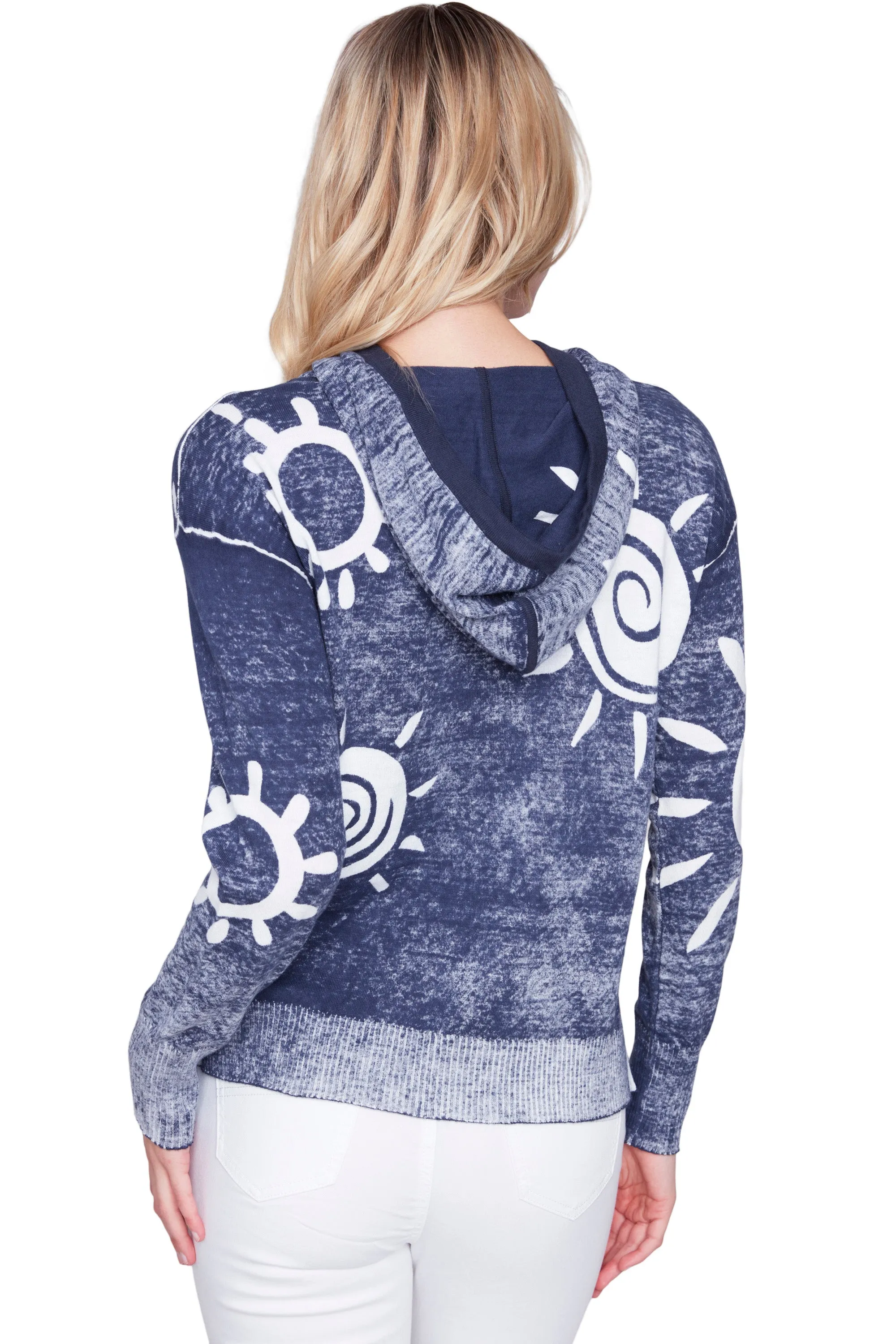 Reversible Sun Goddess Hoodie Sweater