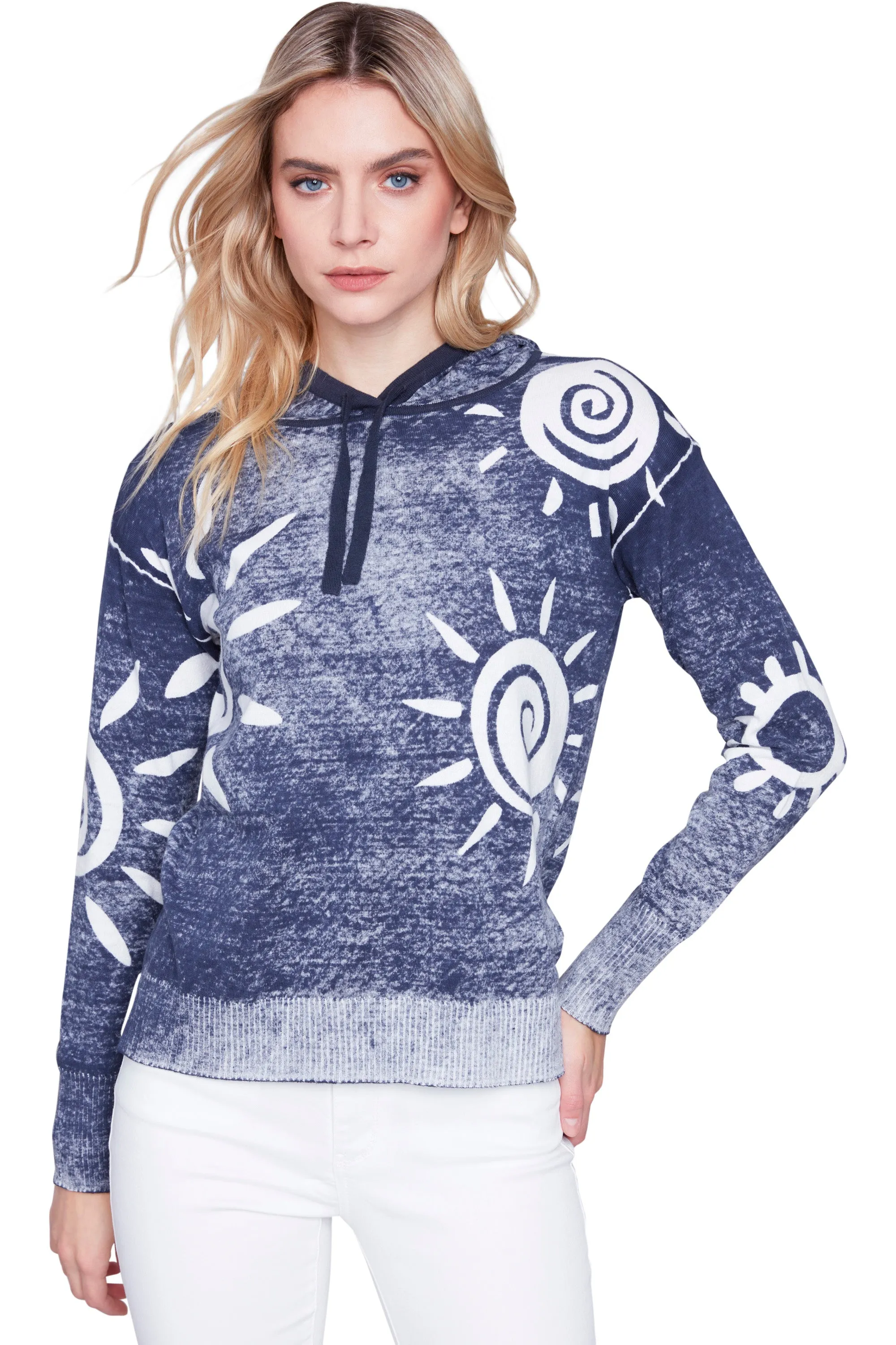 Reversible Sun Goddess Hoodie Sweater