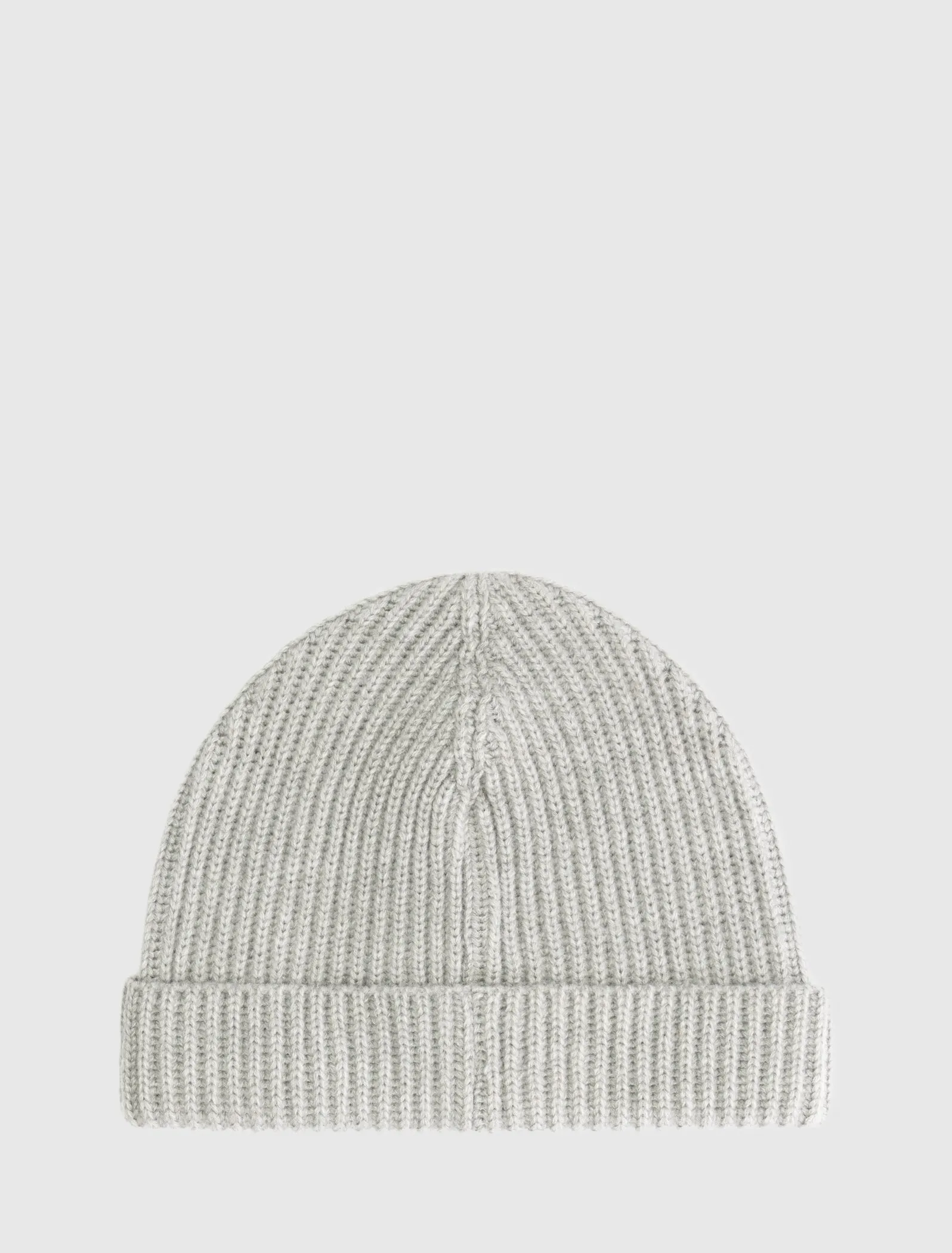 Ribbed Beanie | Grey