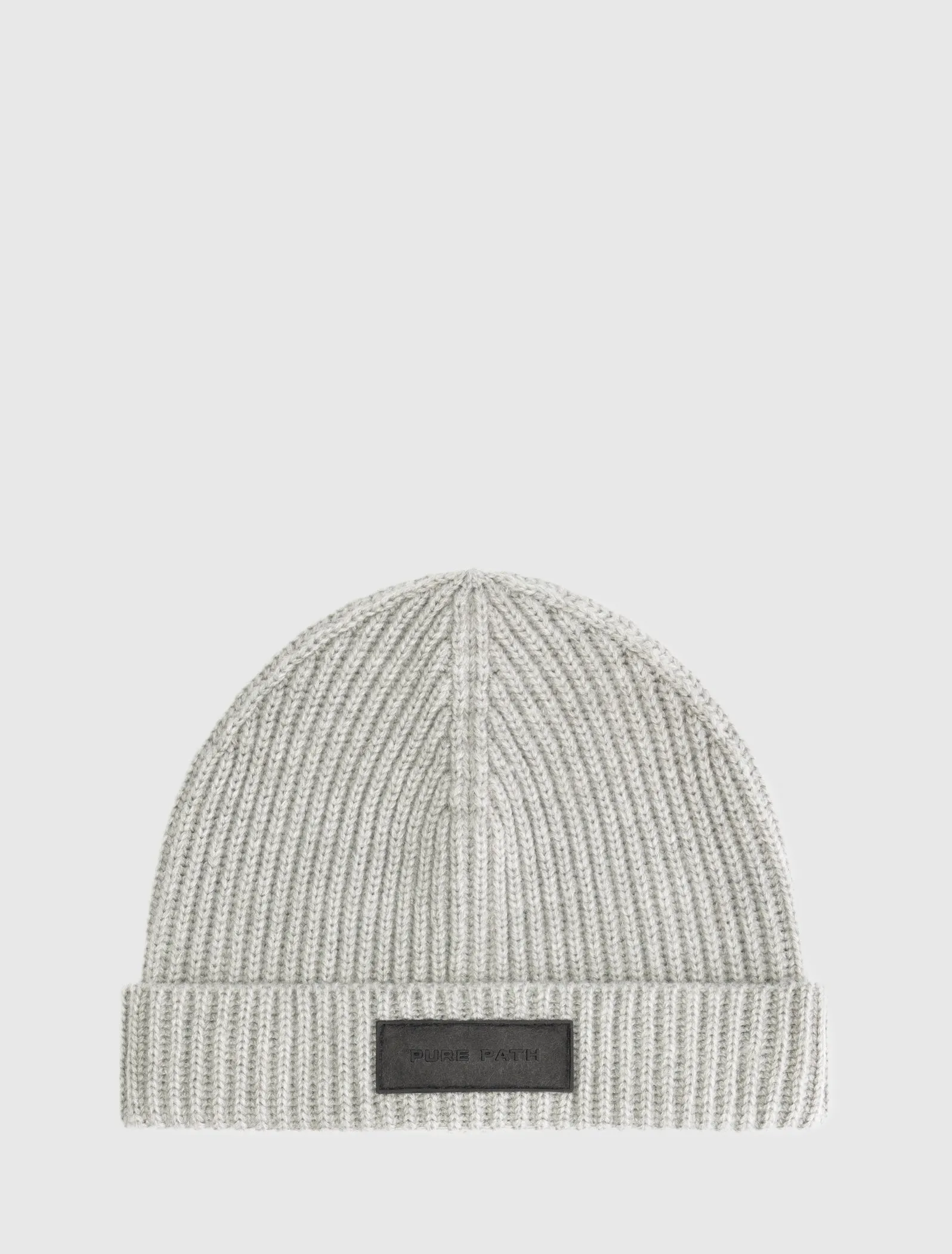 Ribbed Beanie | Grey