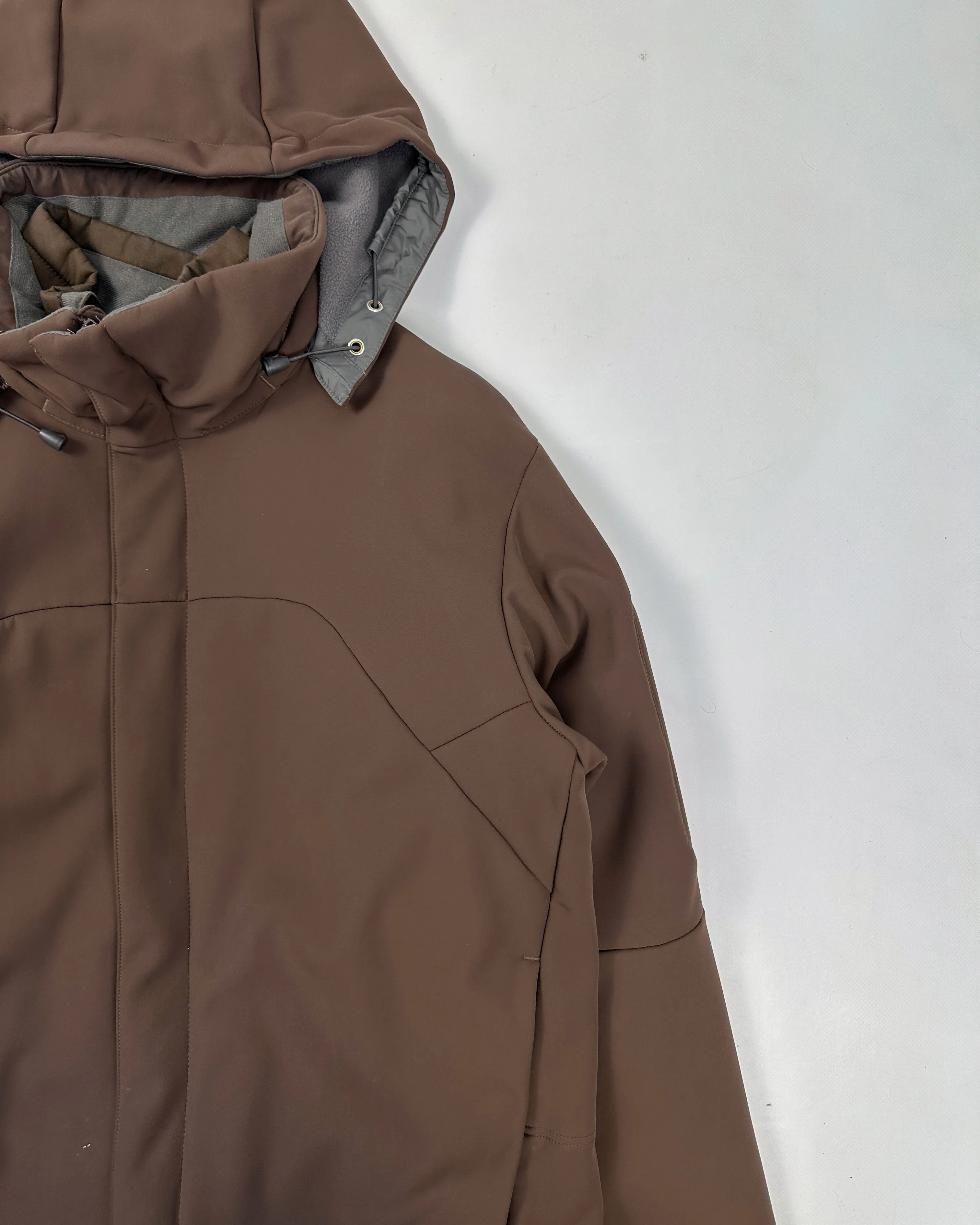 Salomon Double Layer Mountain Fleece Brown Jacket 1990's