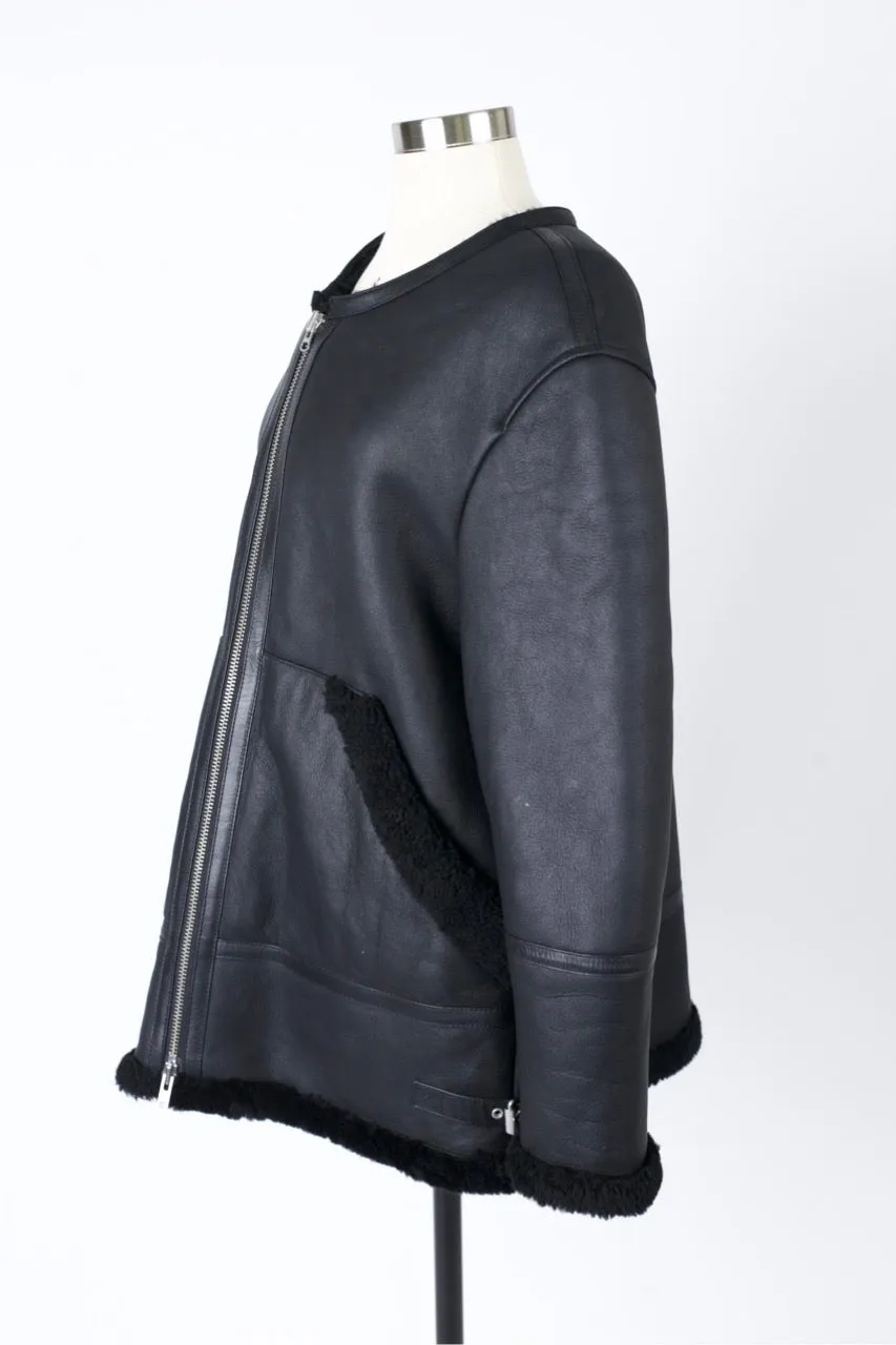 Shearling Leather Jacket