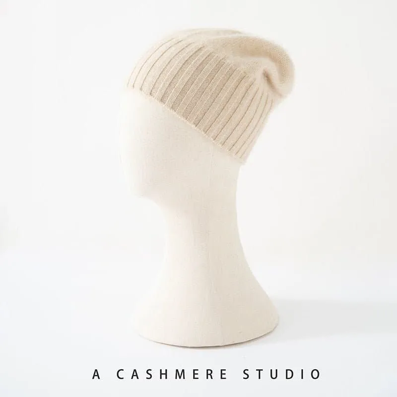 Soft Warm Cashmere Cap - Luxurious Winter Headwear for Men and Women | High-Quality Craftsmanship