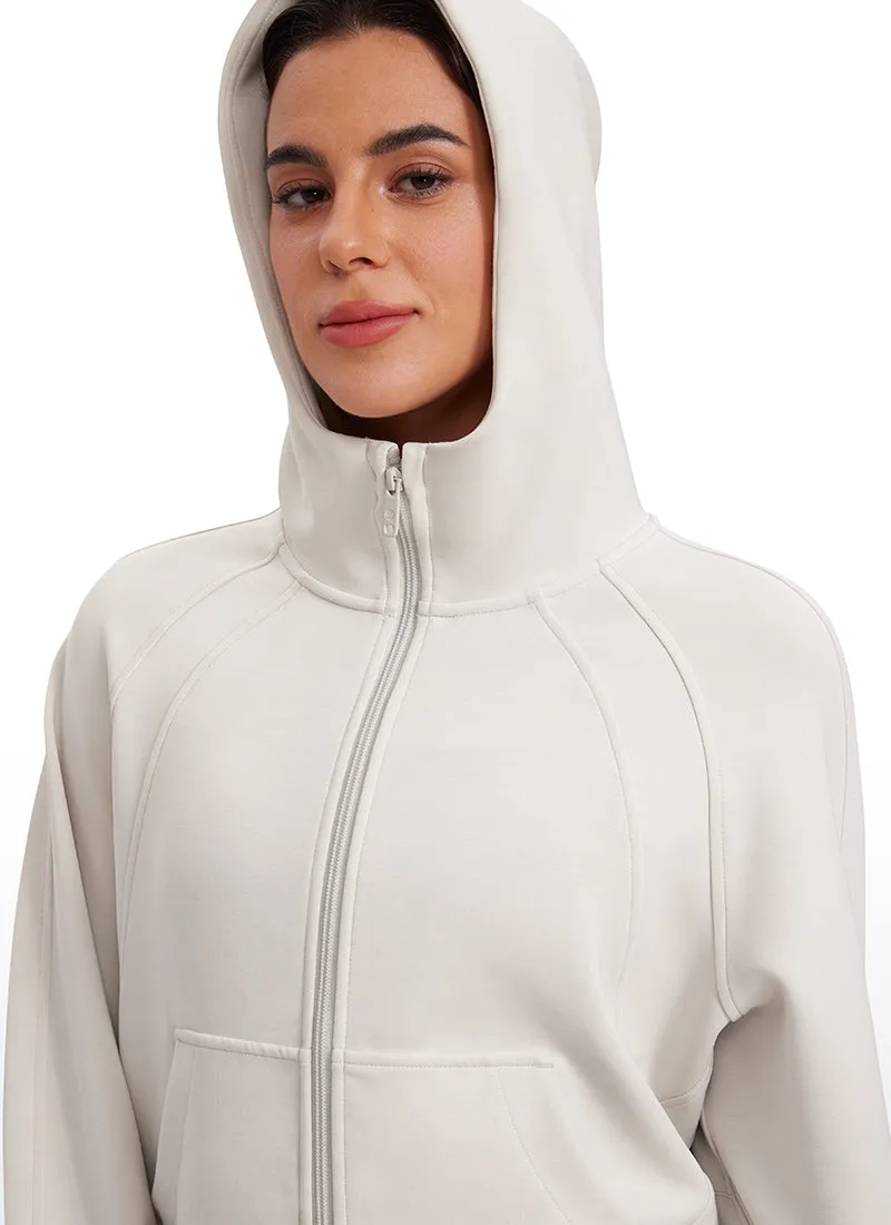 SoftAura Full Zip Pullover Hoodie