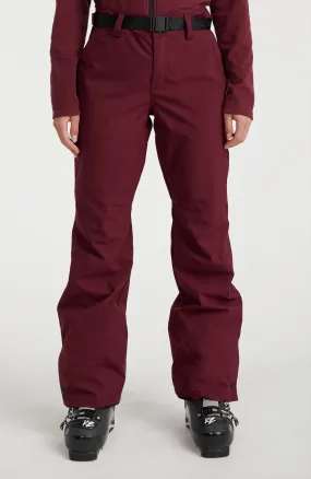 Star Slim Snow Pants | Windsor Wine