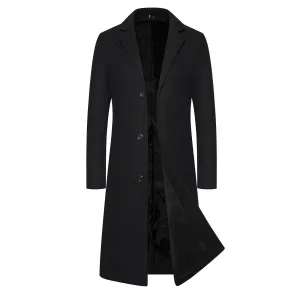 Stylish Men's Woolen Winter Coat