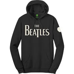 The Beatles Unisex Pullover Hoodie: Logo & Apple (Applique)