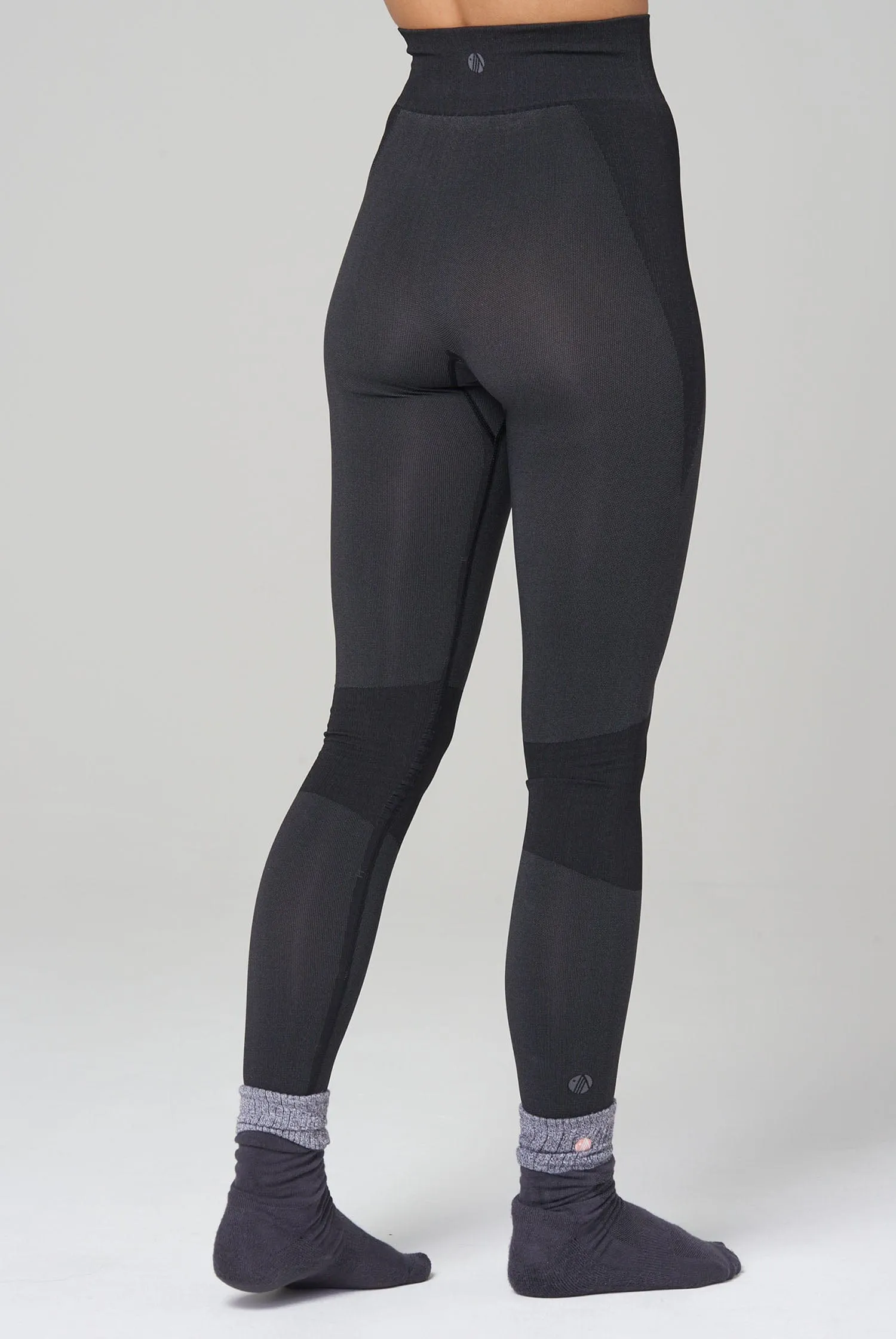 Thermal Seamless Base Layer Tights - Black